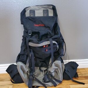 CampTrail Durable Black Backpack for Men And/or Woman